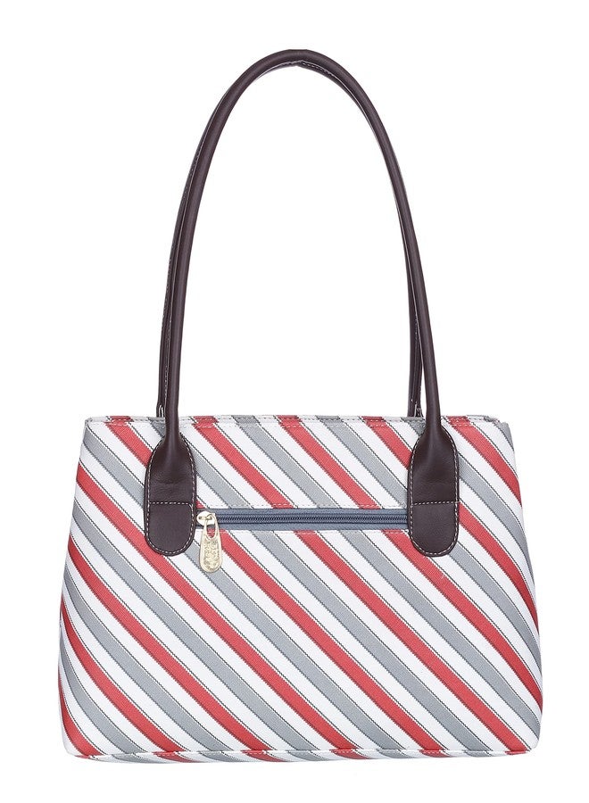 creeper Women's Handbag Leather Large Capacity Shoulder Bags Handbag Ladies Purse PU Leather Satchel Bag Travel Purse Hobo Bag For Women's/Girls (Wine) - Image 4